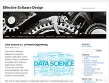 Tablet Screenshot of effectivesoftwaredesign.com